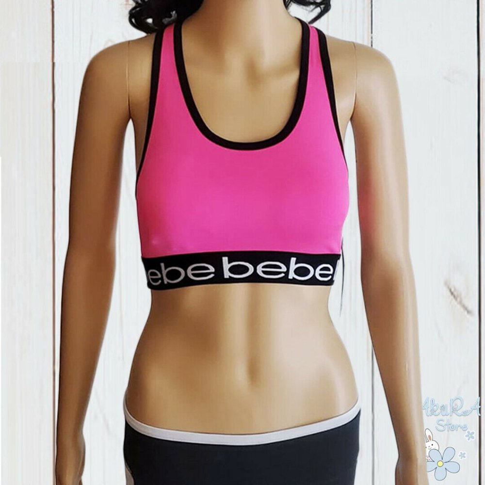 NWT BEBE SPORT WOMEN'S PINK WORKOUT FITNESS